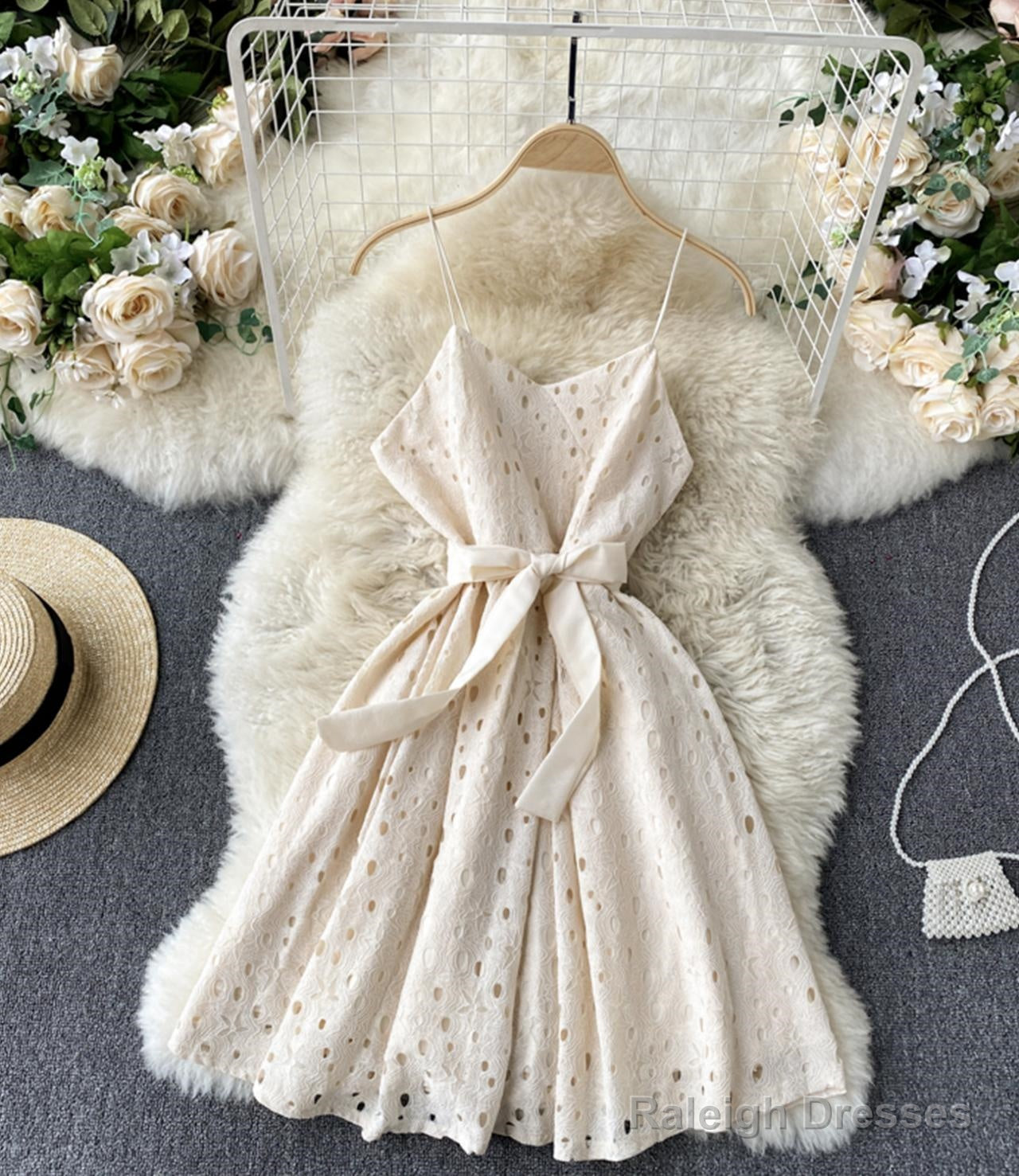 Cute V Neck Short Dress A Line Fashion Dress Homecoming Dress