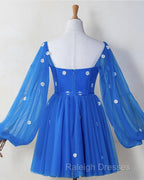 Daisy Mini Dress With Sleeves