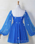 Daisy Mini Dresses With Sleeves