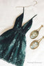 Dark Green Homecoming Dresses Short Hoco Dresses