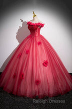 Dark Red Beading Prom Dresses With Corset Off The Shoulder Short Sleeve Floor-Length Prom Dresses