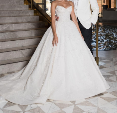 Dreamy Wedding Dresses Ball Gowns Off The Shoulder Lace Wedding Dress Bridal Gown