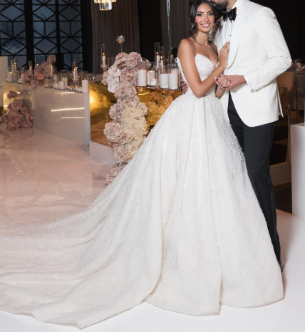 Dreamy Wedding Dresses Ball Gowns Off The Shoulder Lace Wedding Dress Bridal Gown