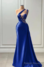 Long Prom Dress Sleeveless Strapless with Pleated Beadings
