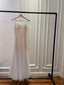 Elegant A-Line Strap Pearl Tulle Long Formal Prom Dress