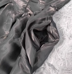 Elegant Black A-Line Spaghetti Strap Satin Long Formal Prom Dress