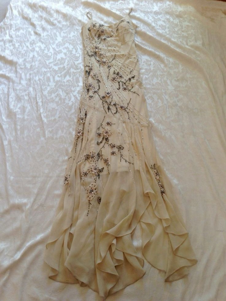 Elegant Champagne Straps Vintage Prom Dresses Prom Dresses