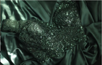 Elegant Dark Green A-Line Off-Shoulder Sequined Satin Long Formal Prom Dress