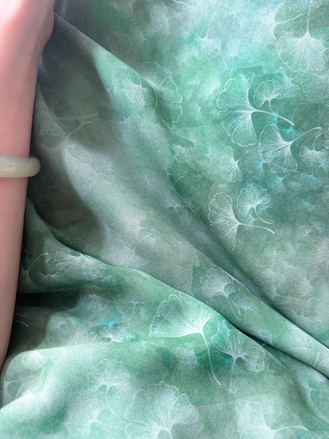 Elegant Dark Green Mermaid Ruffled Chiffon Long Formal Prom Dress