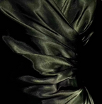 Elegant Dark Green Spaghetti Strap V-Neck Ruched Satin Long Formal Prom Dress