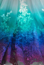 Colorful Ombr¨¦ Wedding Dresses Ball Gowns