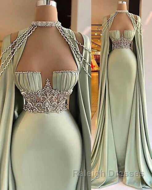 Elegant Long Mermaid Prom Dress Unique Prom Dress Secondary image