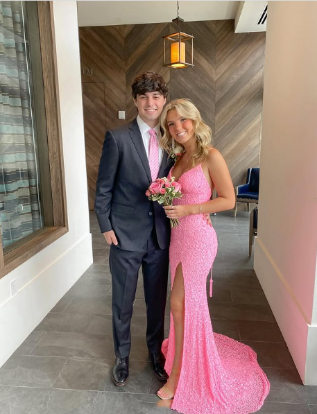 Elegant Mermaid Sequin Pink Prom Dress Long Prom Dresses