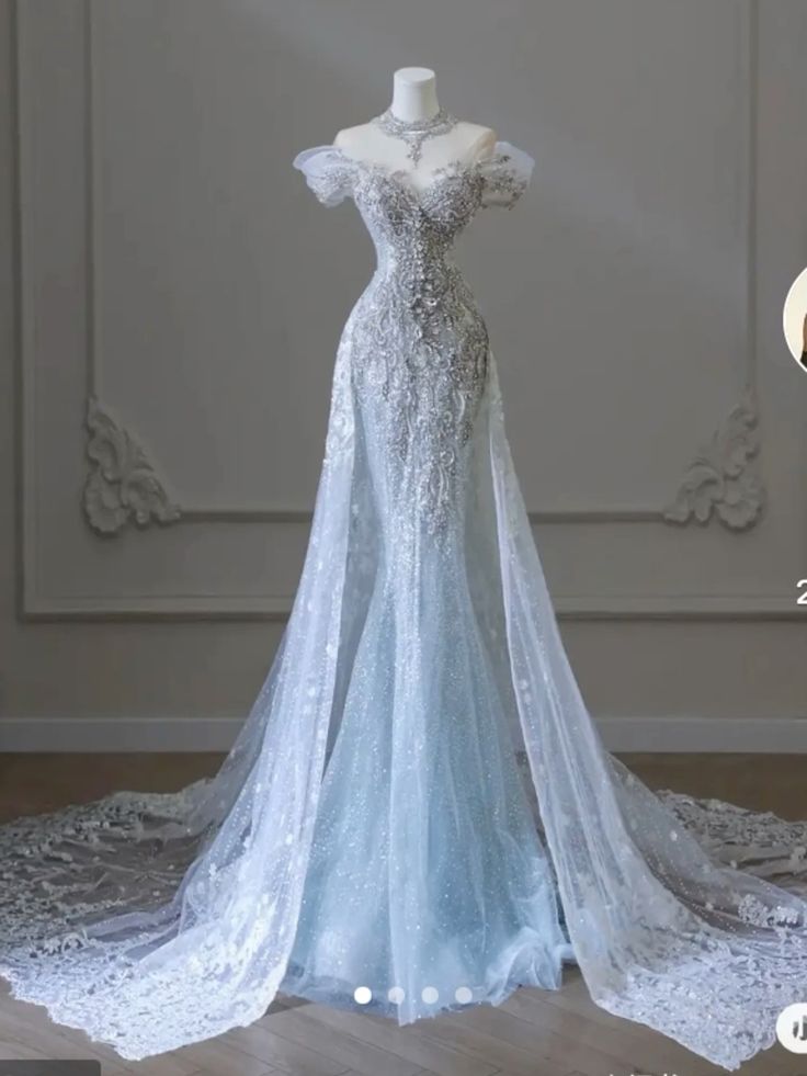 Elegant Mermaid Strapless Long Prom Dresses Secondary image