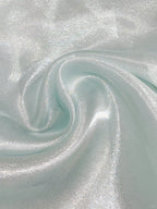 Elegant Mint Green A-Line Strappy Satin Formal Prom Dress