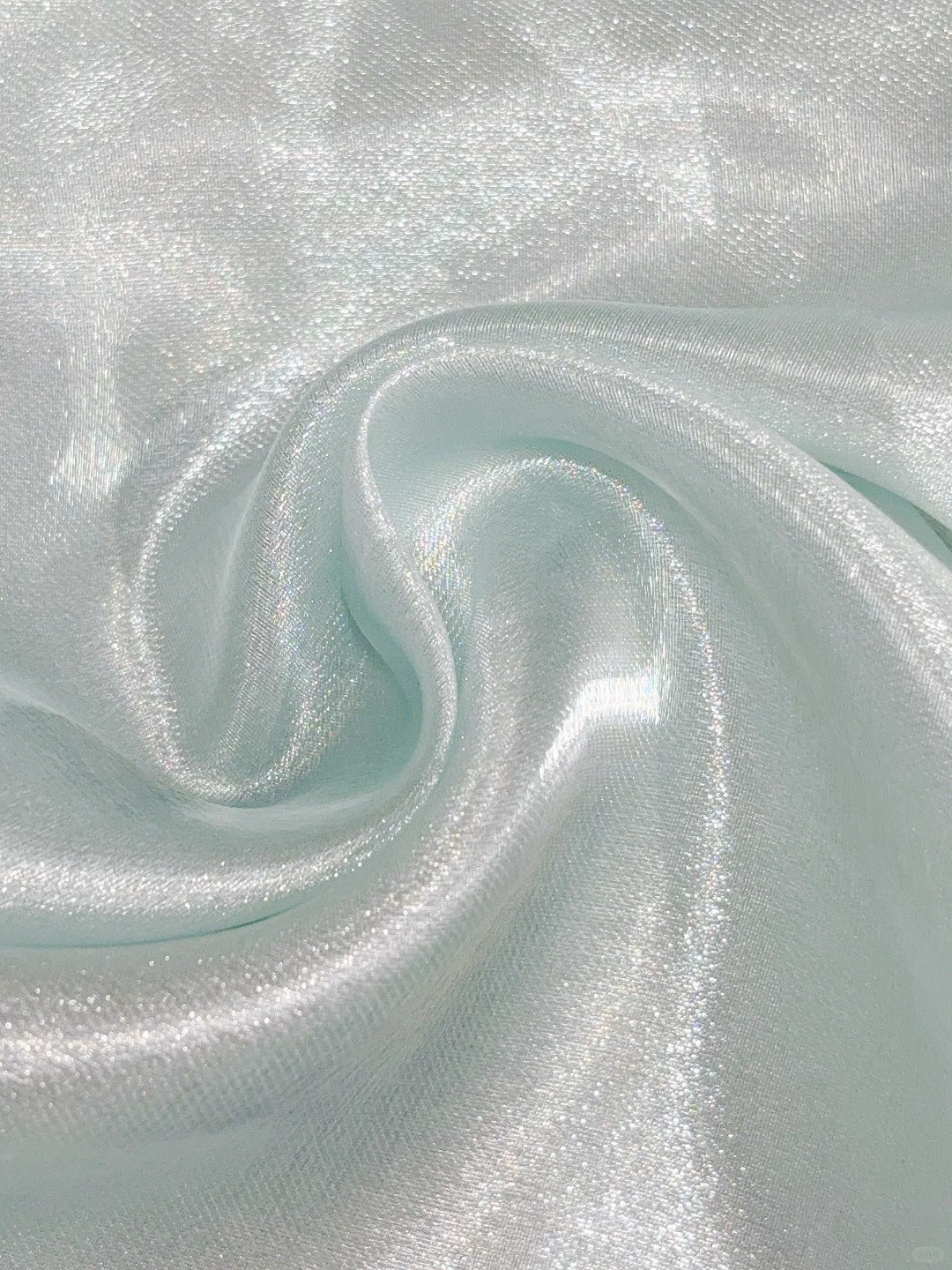 Elegant Mint Green A-Line Strappy Satin Formal Prom Dress