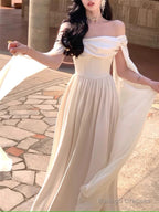 Elegant New Fashion Evening Party Ladies Vestido Vintage Long Prom Dress
