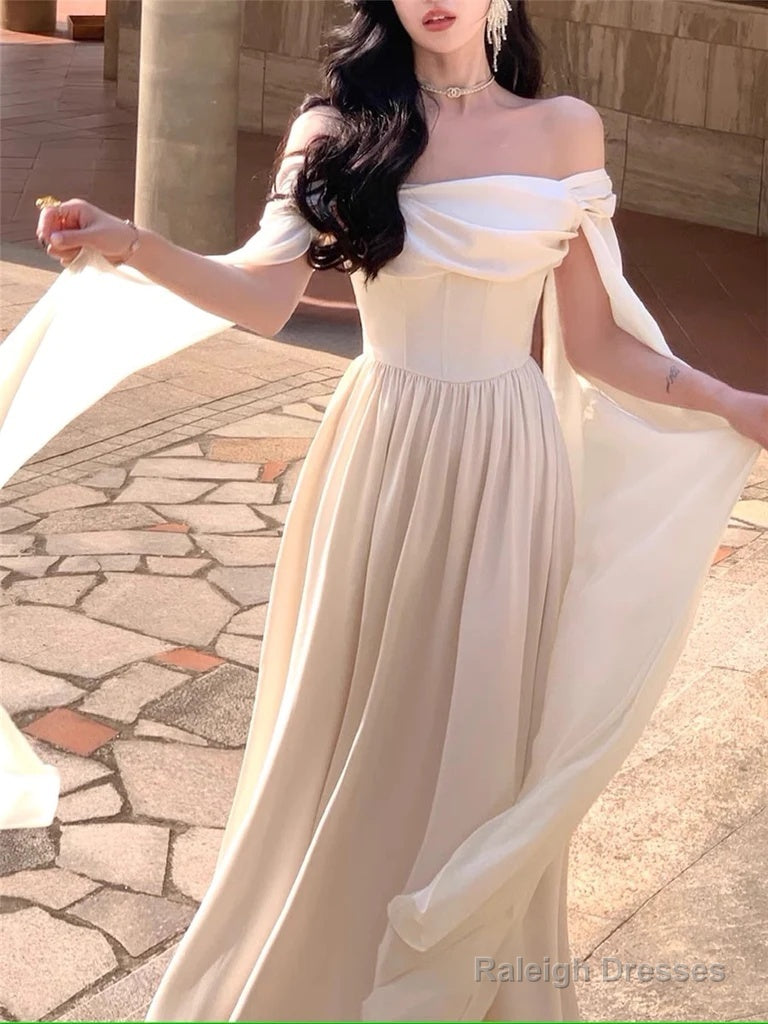 Elegant New Fashion Evening Party Ladies Vestido Vintage Long Prom Dress