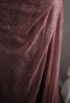 Elegant Pink Mermaid Spaghetti Strap Sequined Long Formal Prom Dress