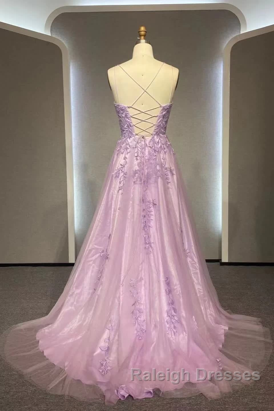 Elegant Prom Dress A-line Lace Appliques Sweet 16 Party Gown Secondary image