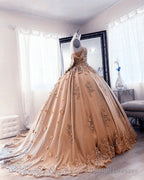 Elegant Quinceanera Dress Ball Gowns Off The Shoulder
