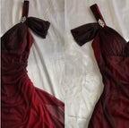 Affordable Prom Dress Under $160’œElegant Purple Glitter Ruffled Chiffon Prom Dress