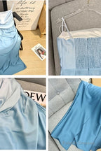 Elegant Sheath Straps Blue Prom Dresses Formal Dress