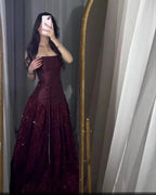 Elegant Straps Sheath Midnight Blue Prom Dress Long Satin Midnight Blue Prom Gown