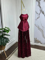 Elegant Straps Sheath Midnight Blue Prom Dress Long Satin Midnight Blue Prom Gown