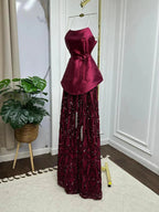 Elegant Straps Sheath Midnight Blue Prom Dress Long Satin Midnight Blue Prom Gown