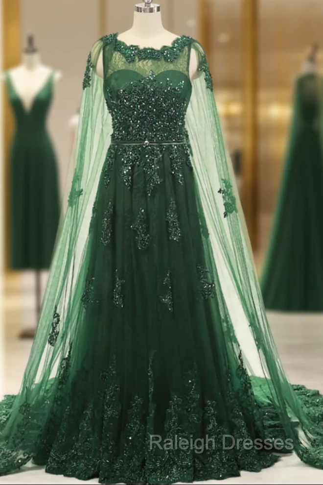 Elegant Women Formal Prom Gown Dresses Beaded Lace Prom Dresses