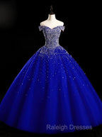 Emerald Green Sequin Prom Dress Beaded Quinceanera Dress Sweet 16 Dress