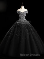 Emerald Green Sequin Prom Dress Beaded Quinceanera Dress Sweet 16 Dress