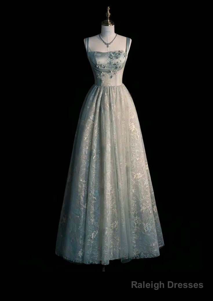 Enchanted Satin&Tulle A-Line Ballgown For Party &Birthdayappliqus& Embroidery For Quinceaera &Prom Nights Main image