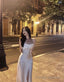 Prom dresses long spaghetti strap sexy cheap prom dresses for women