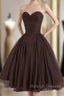 Simple tulle short prom dress,homecoming dress