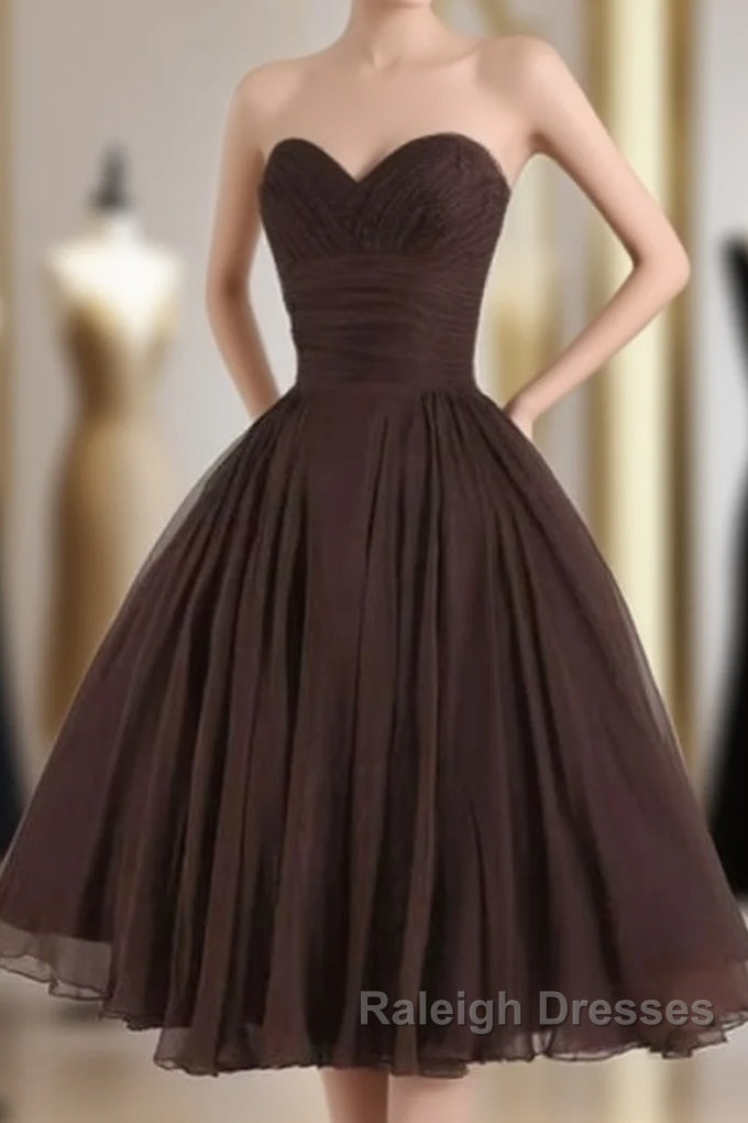 Simple tulle short prom Dresses homecoming Dresses Main image