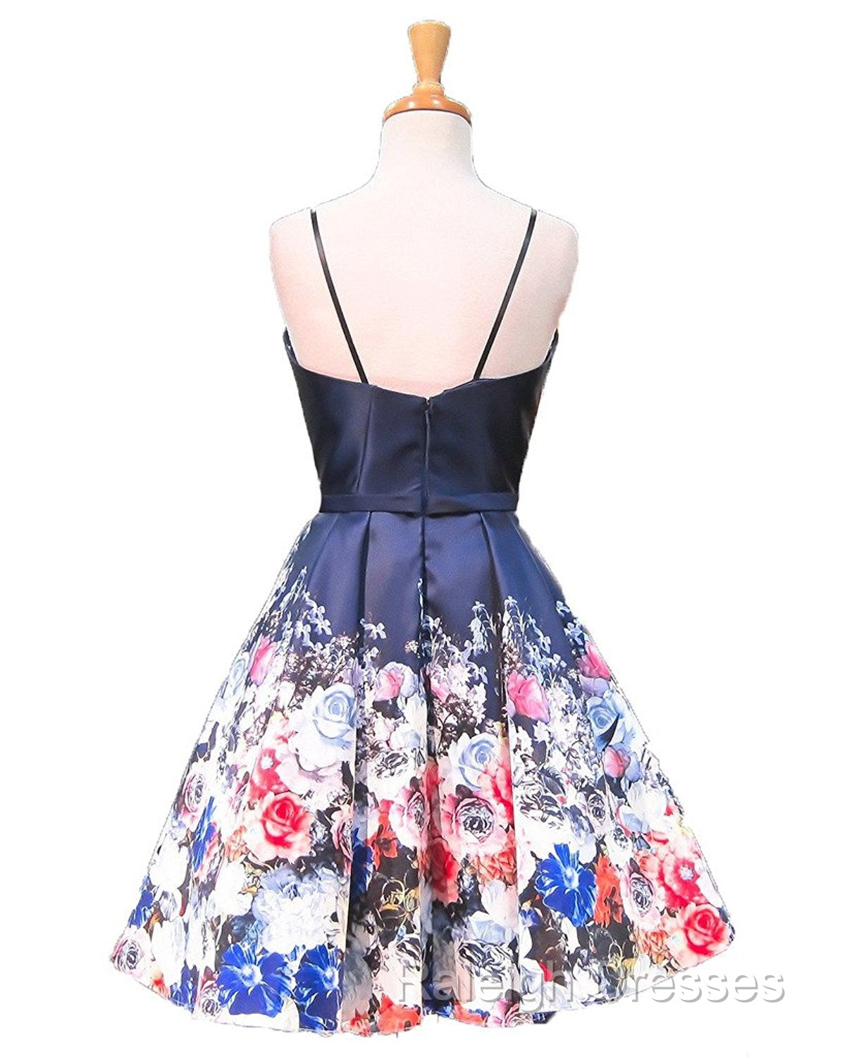 Floral Party Short Homecoming Dresses Secondary image
