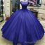 Ball Gown Princess Prom Dresses, Lace Appliqued Victorian Formal Gowns For Masquerade Ball