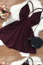 Sexy Homecoming Dresses, Short Homecoming Dresses, Open Back Homecoming Dresses
