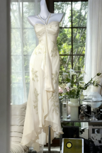 Green Beaded Exquisite Gorgeous Long Chiffon Prom Dress Evening Dress Party Dress