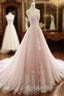 Glam Pink Tulle Sweetheart Straps Princess Formal Dress, Pink Party Dress