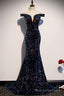 Glitter sequins Prom dress,Mermaid Long Prom Dress,Maxi Dresses