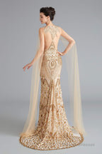 Homecoming Dress Boutiques, Sequin Beauty Pageant Prom Dresses in Sleek Mermaid Style