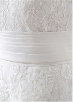 Gorgeous 2 in 1 Removable Skirt Wedding Dress With Detachable Skirts