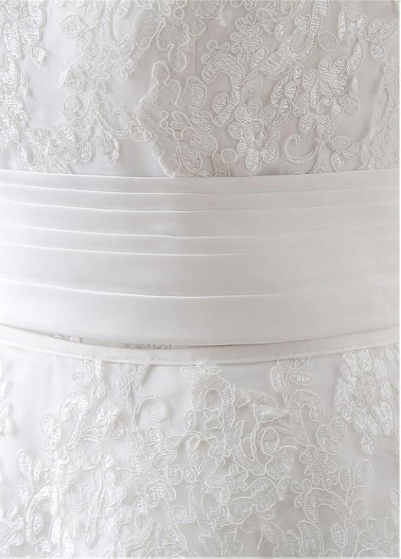 Gorgeous 2 in 1 Removable Skirt Wedding Dress With Detachable Skirts