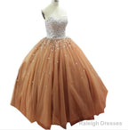 Gorgeous Ball Gown Party Dress,Sparkle Prom Dress