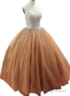 Gorgeous Ball Gown Party Dress,Sparkle Prom Dress