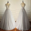 Gorgeous Beading Appliques Unique Gray Tulle A-Line Short Sleeve Lace Up Back Wedding Dress