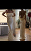 Gorgeous Mermaid Off The Shoulder Floor-Length Satin Prom Dresses Prom Dress